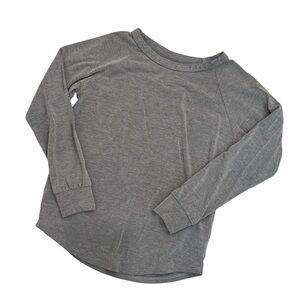 Mini Mioche Long Sleeve Children’s Tee Shirt Heathered Gray